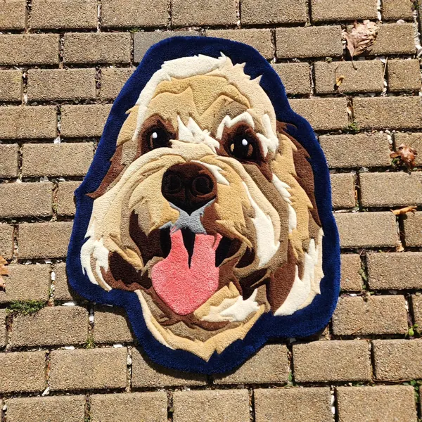 Calvin, a hand-tufted rug by Made By Juice