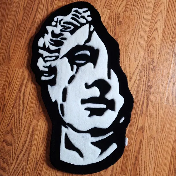 David, a hand-tufted rug by Made By Juice