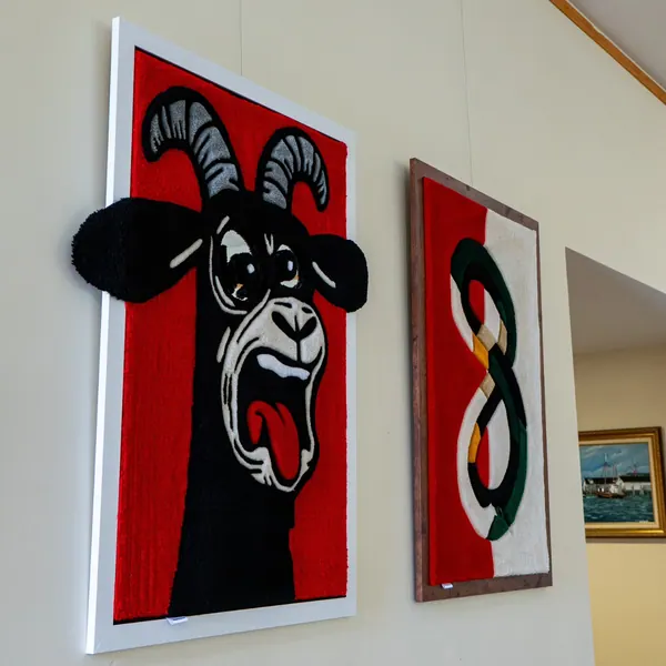 GOAT, a hand-tufted rug by Made By Juice