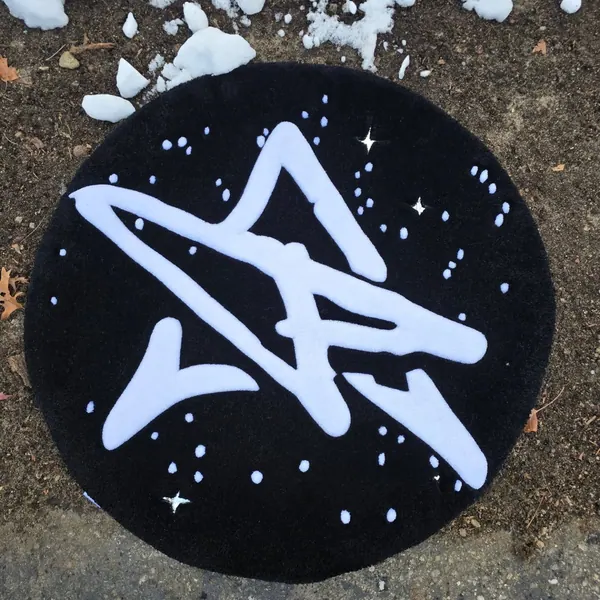 Positive Street Art, a hand-tufted rug by Made By Juice