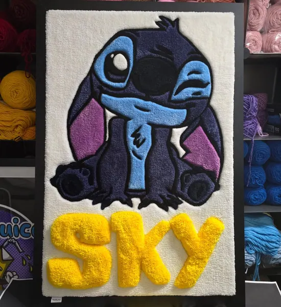 Stitch × Sky, a hand-tufted rug by Made By Juice